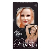 Надувная кукла с вибрацией и 2 любовными отверстиями Hot Lucy Lifesize Love Doll - NMC - в Омске купить с доставкой