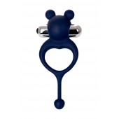 Синее виброкольцо с хвостиком JOS MICKEY - JOS - в Омске купить с доставкой