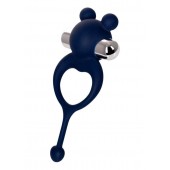 Синее виброкольцо с хвостиком JOS MICKEY - JOS - в Омске купить с доставкой