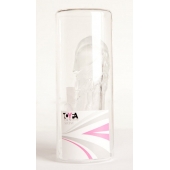 Прозрачная гелевая насадка с клиторальным отростком - 13 см. - Toyfa Basic - в Омске купить с доставкой