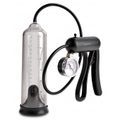 Вакуумная мужская помпа с датчиком давления Pro-Gauge Power Pump - Pipedream - в Омске купить с доставкой
