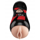 Мастурбатор-вагина Vibrating Pussy Stroker с вибрацией - Pipedream - в Омске купить с доставкой