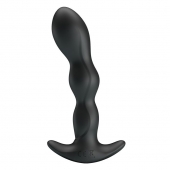 Черный анальный стимулятор простаты с вибрацией Special Anal Massager - 14,5 см. - Baile - в Омске купить с доставкой