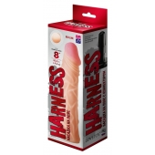 Насадка на пояс Harness RED LINE - 21,5 см. - LOVETOY (А-Полимер) - купить с доставкой в Омске