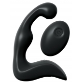 Черный вибромассажер простаты с пультом ДУ Control P-Spot Pro - Pipedream - в Омске купить с доставкой