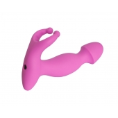 Розовый стимулятор простаты с усиками - 15 см. - 4sexdreaM - в Омске купить с доставкой