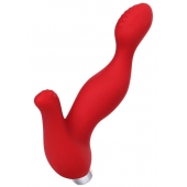 Красный силиконовый вибростимулятор простаты Proman - 12,5 см. - ToyFa - в Омске купить с доставкой