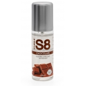 Смазка на водной основе S8 Flavored Lube со вкусом шоколада - 125 мл. - Stimul8 - купить с доставкой в Омске