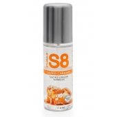 Смазка на водной основе S8 Flavored Lube со вкусом соленой карамели - 125 мл. - Stimul8 - купить с доставкой в Омске