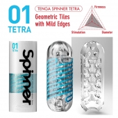 Мастурбатор SPINNER Tetra - Tenga - в Омске купить с доставкой