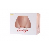 Мастурбатор-полуторс Cherry с вибрацией и двумя любовными тоннелями - KOKOS - в Омске купить с доставкой