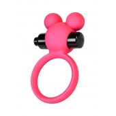 Розовое виброкольцо на пенис A-Toys - A-toys - в Омске купить с доставкой