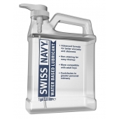 Канистра лубриканта Swiss Navy Water Based Lube на водной основе - 3,8 л. - Swiss navy - купить с доставкой в Омске