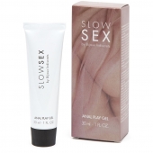 Лубрикант на водной основе Slow Sex Anal Play Gel - 30 мл. - Bijoux Indiscrets - купить с доставкой в Омске