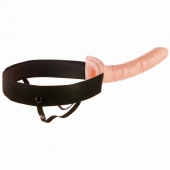 Мужской полый страпон 10  Hollow Strap-On - 24 см. - Pipedream - купить с доставкой в Омске