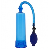 Синяя вакуумная помпа MENZSTUFF PENIS ENLARGER - Dream Toys - в Омске купить с доставкой