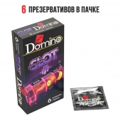 Ароматизированные презервативы DOMINO  Фруктовый слот  - 6 шт. - Domino - купить с доставкой в Омске