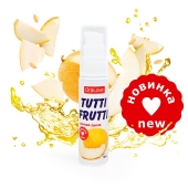 Гель-смазка Tutti-frutti со вкусом сочной дыни - 30 гр. - Биоритм - купить с доставкой в Омске