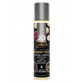 Лубрикант с ароматом трюфелей из белого шоколада и малины JO GELATO WHITE CHOCOLATE RASPBERRY TRUFFLE - 30 мл. - System JO - купить с доставкой в Омске