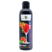 Интимный гель-смазка JUICY FRUIT с ароматом клубники - 200 мл. - БиоМед - купить с доставкой в Омске