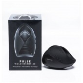 Черный инновационный мужской вибратор PULSE SOLO ESSENTIAL - Hot Octopuss - в Омске купить с доставкой