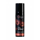 Разогревающий гель для массажа ORGIE Sexy Vibe Hot с эффектом вибрации - 15 мл. - ORGIE - купить с доставкой в Омске