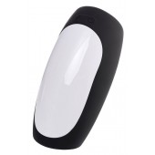 Черно-белый перезаряжаемый мастурбатор Erotist Hailstorm - Erotist Adult Toys - в Омске купить с доставкой