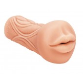 Телесный мастурбатор-ротик Sweet Lips - Lola Games - в Омске купить с доставкой