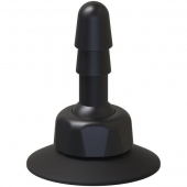 Плаг с присоской для фиксации насадок Deluxe 360° Swivel Suction Cup Plug - Doc Johnson - купить с доставкой в Омске