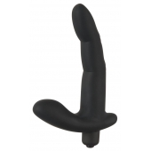 Черный вибромассажер простаты Naughty Finger Prostate Vibe - 13,8 см. - Orion - в Омске купить с доставкой