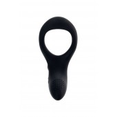 Черное эрекционное кольцо Lovense Diamo - Lovense - в Омске купить с доставкой