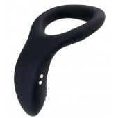 Черное эрекционное кольцо Lovense Diamo - Lovense - в Омске купить с доставкой