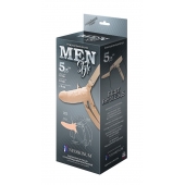 Телесный мужской парапротез MEN STYLE - 15 см. - LOVETOY (А-Полимер) - купить с доставкой в Омске