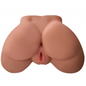 Кофейный мастурбатор-полуторс Perfect Ass Masturbator - Pipedream - в Омске купить с доставкой