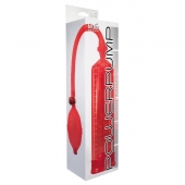 Красная вакуумная помпа Power Pump Red - Toy Joy - в Омске купить с доставкой