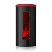 Черно-красный мастурбатор Lelo F1S V2 - Lelo - в Омске купить с доставкой