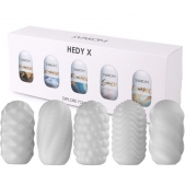Набор из 5 мастурбаторов Hedy X5 Mixed - Svakom - в Омске купить с доставкой