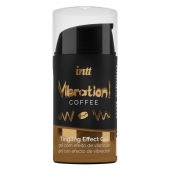 Жидкий интимный гель с эффектом вибрации Vibration! Coffee - 15 мл. - INTT - купить с доставкой в Омске
