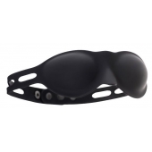 Черная плотная силиконовая маска - ToyFa - купить с доставкой в Омске