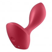 Красный вибромассажёр простаты Satisfyer Backdoor Lover - 14 см. - Satisfyer - в Омске купить с доставкой