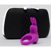 Фиолетовое эрекционное виброкольцо Happy Rabbit Cock Ring Kit - Happy Rabbit - в Омске купить с доставкой