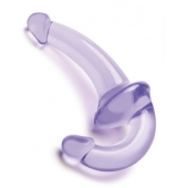 Фиолетовый безремневой страпон Strapless Strap-On - Lux Fetish - купить с доставкой в Омске