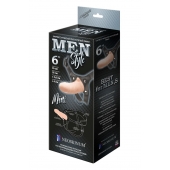 Пустотелый фаллопротез MEN STYLE - 17,5 см. - LOVETOY (А-Полимер) - купить с доставкой в Омске