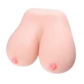 Мастурбатор Fleshy Teaser в виде груди с вагиной - ToyFa - в Омске купить с доставкой