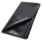 Черная простыня для секса из ПВХ - 220 х 200 см. - ToyFa - купить с доставкой в Омске