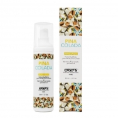 Разогревающее массажное масло с ароматом пина колада Gourmet Pina Colada - 50 мл. - Exsens - купить с доставкой в Омске