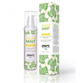 Разогревающее массажное масло Gourmet Spearmint Organic с органическими ингредиентами - 50 мл. - Exsens - купить с доставкой в Омске