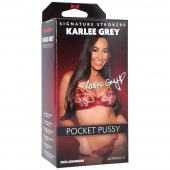Мастурбатор-вагина Karlee Grey ULTRASKYN Pocket Pussy - Doc Johnson - в Омске купить с доставкой