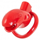Красный мужской пояс верности из пластика - ToyFa - купить с доставкой в Омске
