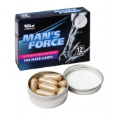 Пищевой концентрат для мужчин MANS FORCE  - 12 капсул - Sitabella - купить с доставкой в Омске